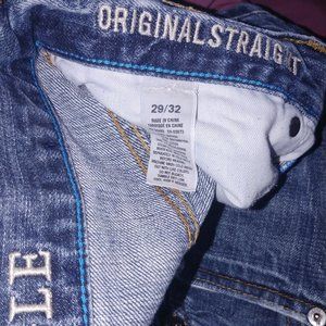 American Eagle Original Straight Jeans 29x32